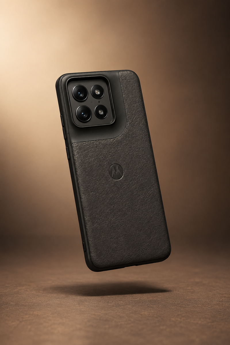Motorola Edge 70 Fusion Case | Premium Dark Grey & Black Protective Cover